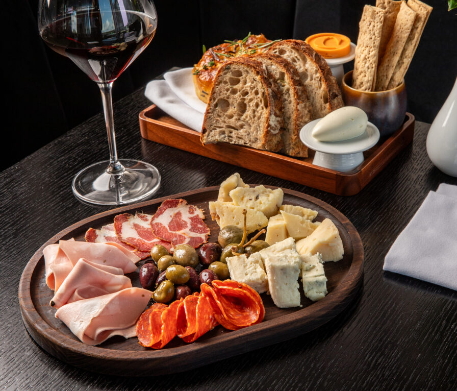Capolinea Atlanta - Charcuterie board and fresh bread service.