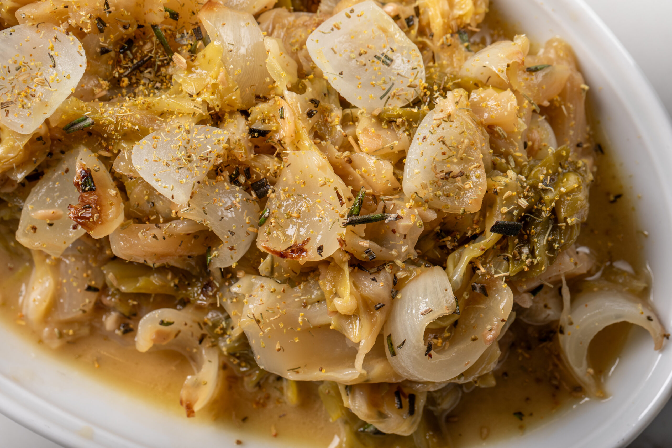 Cavolo + Cippolini, a side dish at Capolinea