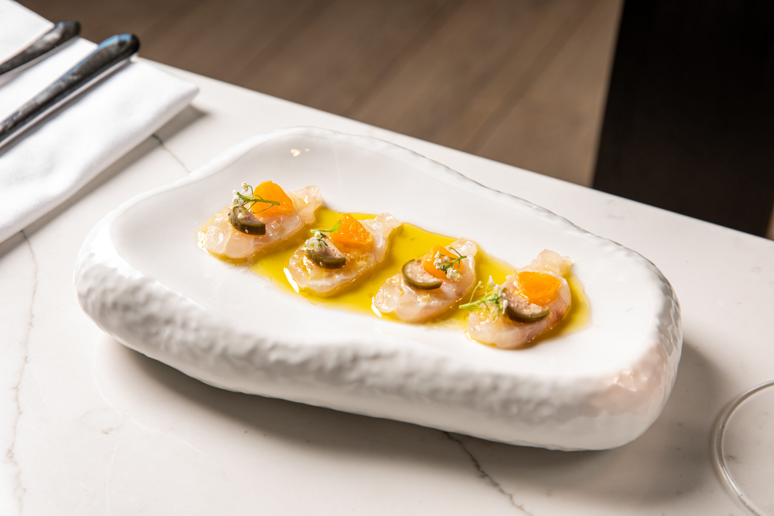 Crudo Entree at Capolinea