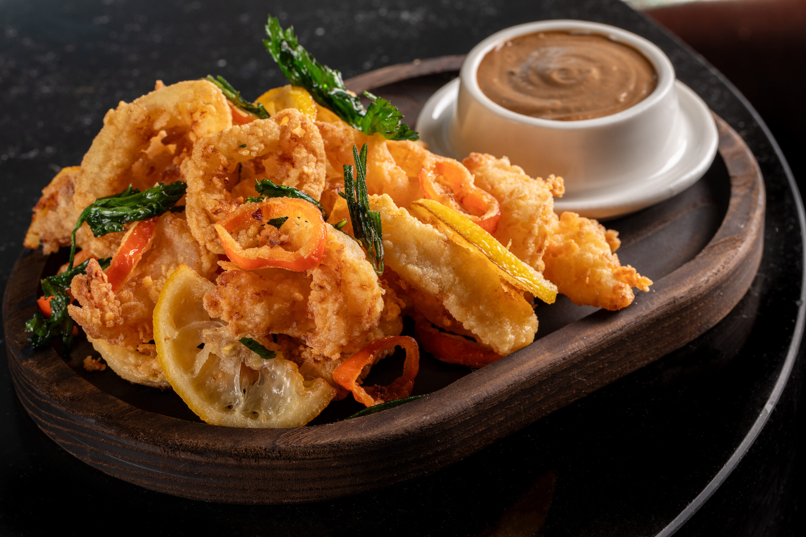 Fritto Misto, from the bar menu at Capolinea.
