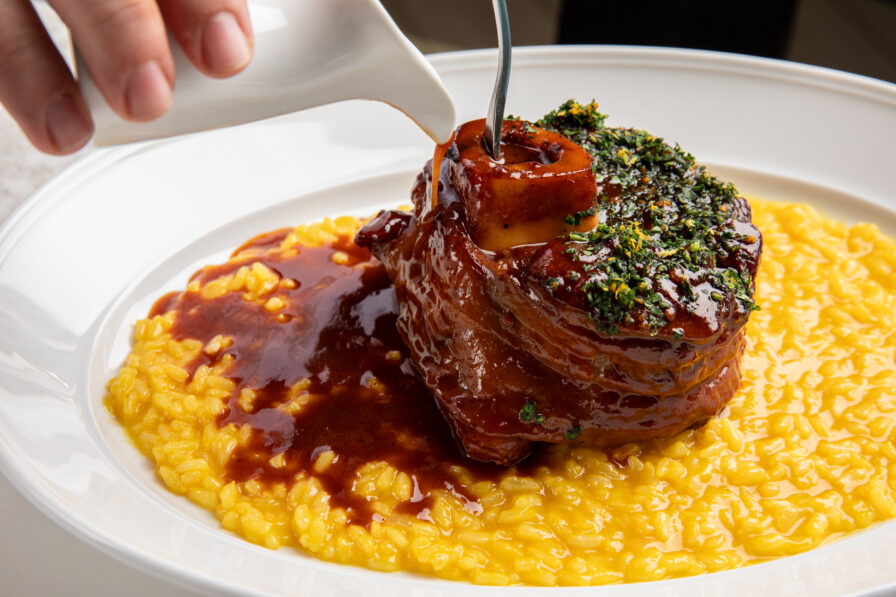 Ossobucco at Capolinea, created by Executive Chef Christopher Li