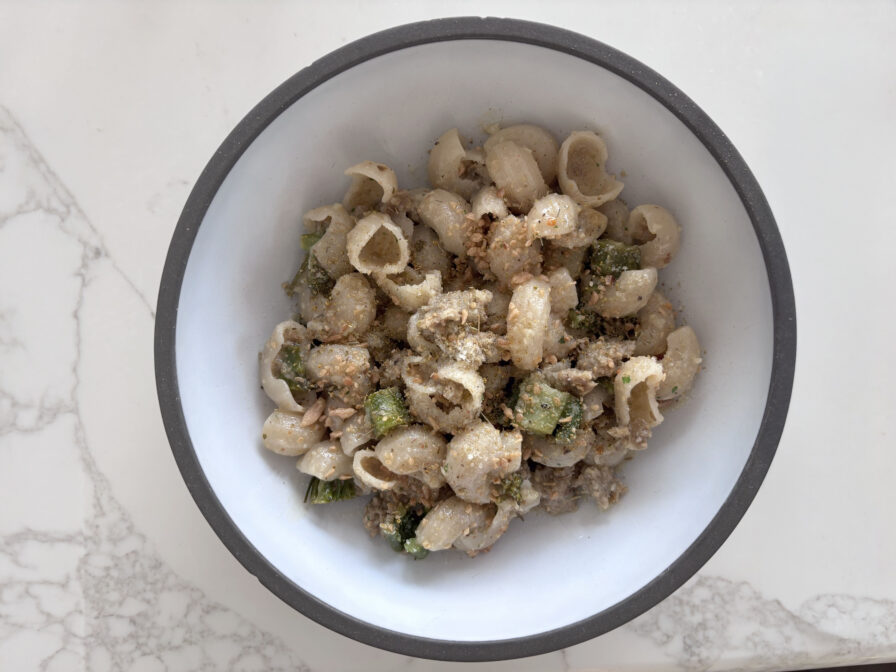 Capolinea - Orecchiette: fennel sausage, broccoli rabe, crispy garlic